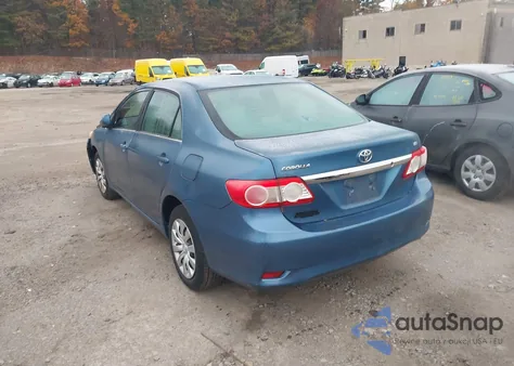 2013 Toyota Corolla Le из США, поврежденный, VIN 5YFBU4EE1DP115646
